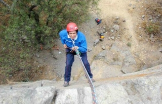 Bajada en cuerda